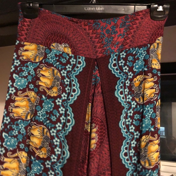 EUC 100% Cotton Harem Pants from Thailand - Picture 4 of 8